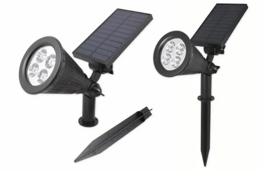 REFLEKTOR ogrodowy WBIJANY szpikulec LED SOLARNY zdjęcie 4