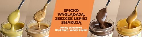 MASŁO ORZECHOWE 100% PEANUT BUTTER GOOD NOOT 300G na Arena.pl