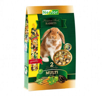 NESTOR PREMIUM Multi Taste Karma pokarm jedzenie królika 1400 ml + kolba