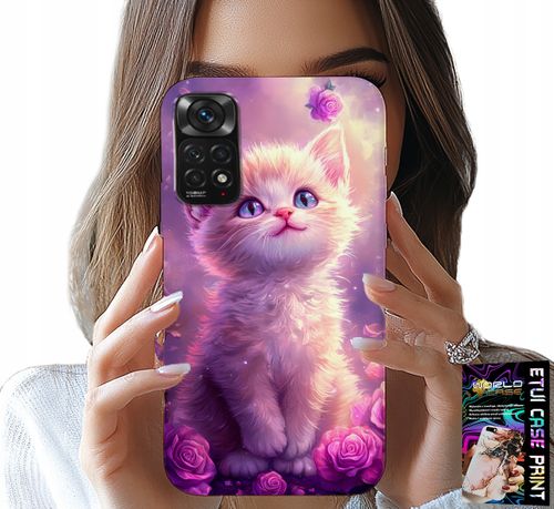 ETUI DO XIAOMI NOTE 11 PRO - SŁODKI KOTEK, KOT, WZORY ZE ZWIERZĘTAMI na Arena.pl