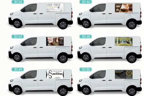 Reklama Naklejka na samochód WIELE RÓŻNYCH WZORÓW do wyboru ADWOKAT na Arena.pl