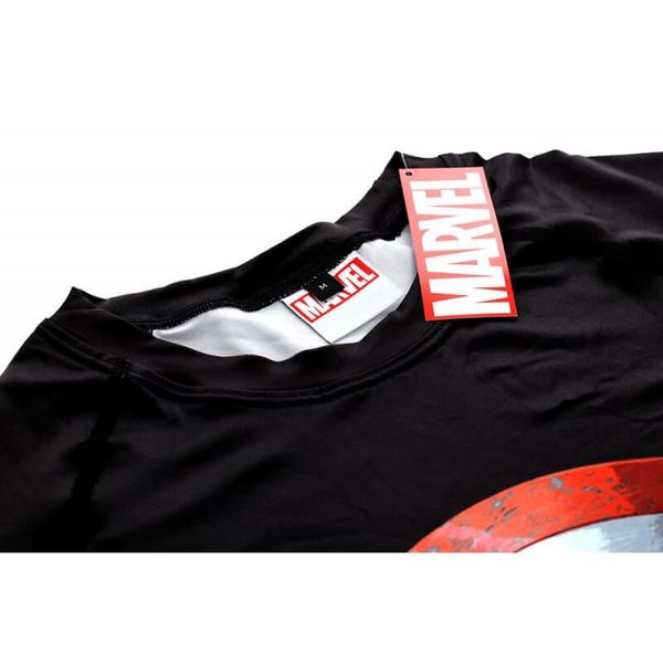 Poundout - Rashguard short Marvel Captain America S zdjęcie 3
