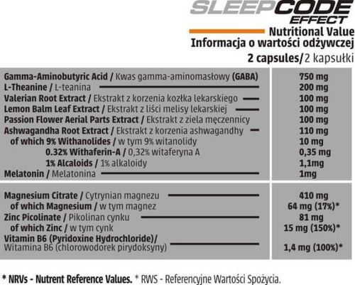 Human Code - Sleep Code Effect - 60 kaps. na Arena.pl