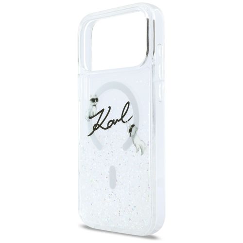 etui karl lagerfeld liquid glitter karl  script logo magsafe do na Arena.pl