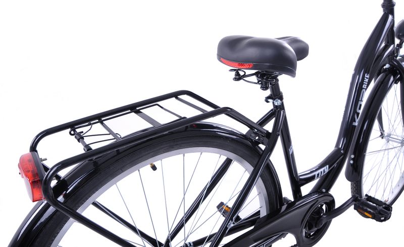 (K14) Rower miejski Kozbike 28 czarny standard zdjęcie 2