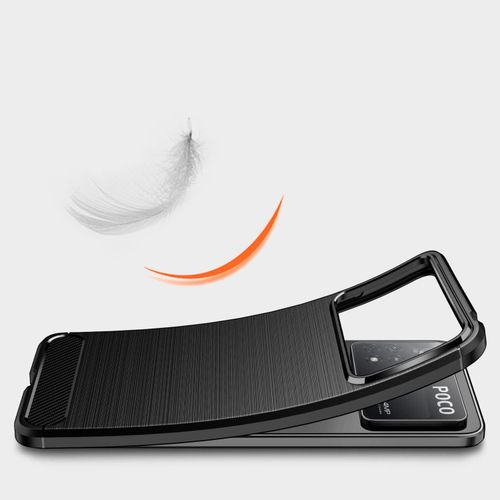 Etui Xiaomi Poco X4 Pro 5G czarne TPU smukłe antypoślizgowe na Arena.pl