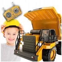 DUŻA WYWROTKA ZDALNIE STEROWANA RC MASZYNY BUDOWLANE CIĘŻARÓWKA NAPĘD 4X4