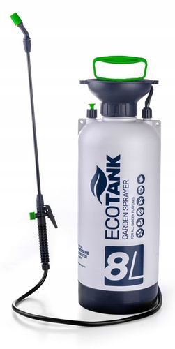 OPRYSKIWACZ CIŚNIENIOWY RĘCZNY DUŻY POJEMNOŚĆ 8L REGULACJA LANCA 98CM na Arena.pl