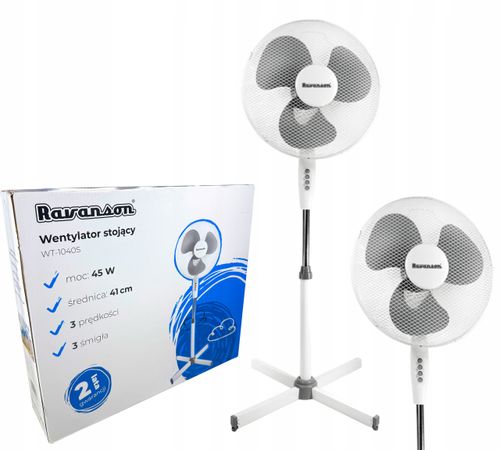 wentylator stojący ravanson wt-1040s na Arena.pl