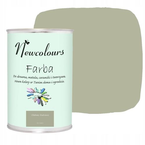 Farba do mebli Newcolours - Ulubiony Szałwiowy 900ml na Arena.pl
