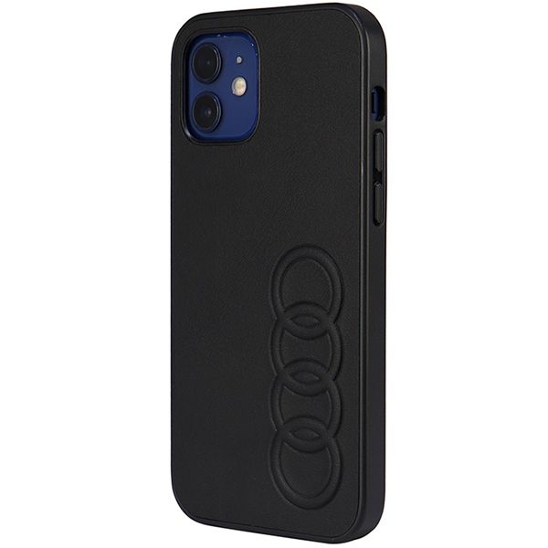 Etui Audi do iPhone 12, iPhone 12 Pro, Czarny zdjęcie 3
