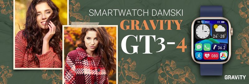 Smartwatch Damski Gravity GT3-4 zdjęcie 5