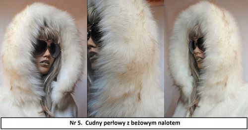 Futrzane OBSZYCIE do KAPTURA KOŁNIERZ SZALIK na Arena.pl