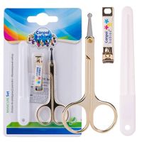 CANPOL Zestaw kosmetyczny nożyczki, cążki i pilniczek