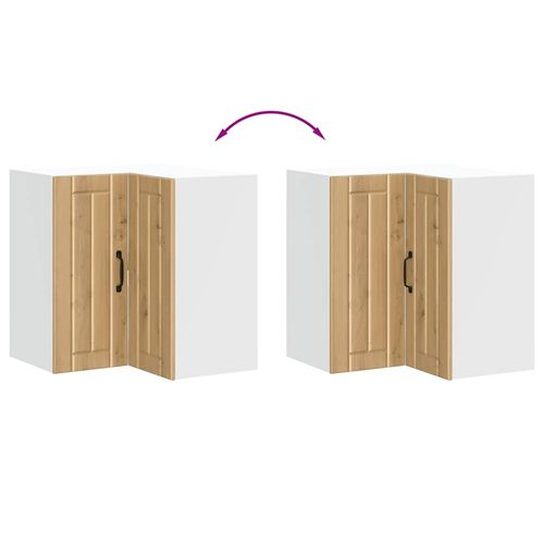 Szafka ścienna narożna kuchenna, Lucca, dąb artisan na Arena.pl