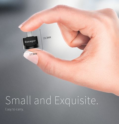Adapter OTG host micro USB USB-A gniazdo przejściówka Essager na Arena.pl