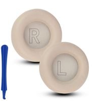 Nauszniki Gąbki Pady do BEOPLAY HX Skóra Naturalna Beżowe