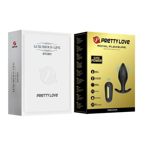 pretty love   regina remote anal plug na Arena.pl