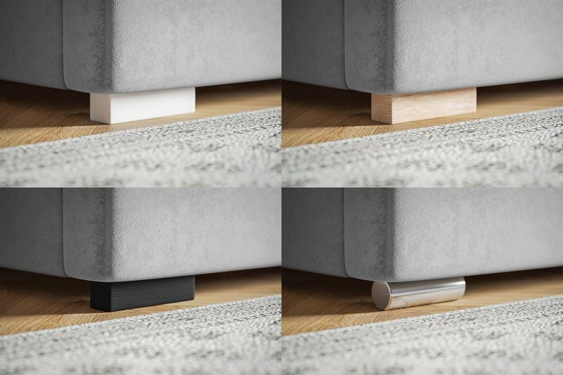 Łóżko tapicerowane LUX 17 200x200 stelaż pojemnik zdjęcie 15