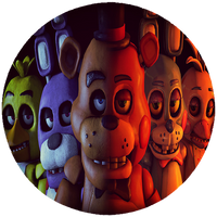 Opłatek na tort FNAF Five Nights at Freddy's