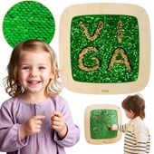 VIGA Panel Aktywności Ścienny z Cekinami