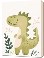 Obraz 50x70cm Wzory dla Dzieci, Dziewczynki i Chłopca - Krokodyl