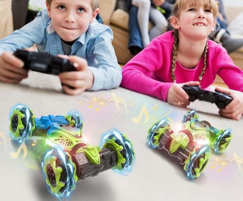 SAMOCHÓD ZDALNIE STEROWANY RĘKĄ GESTAMI 4X4 AUTO RC 2 W 1 GARNITUR na Arena.pl