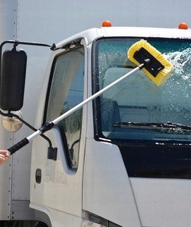 SZCZOTKA PRZEPŁYWOWA 30cm / 12" Z TELESKOPOWYM KIJEM 163 - 300 CM Z ZAWOREM zdjęcie 11