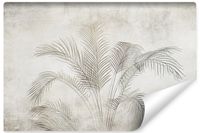 Fototapeta Do Salonu LIŚCIE Palmowe Beton Abstrakcja 360cm x 240cm