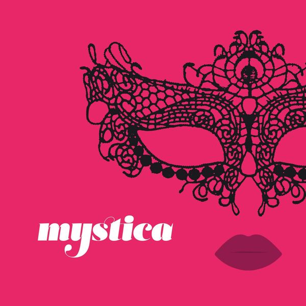 Mystica Black Lace Mask Crushious zdjęcie 3