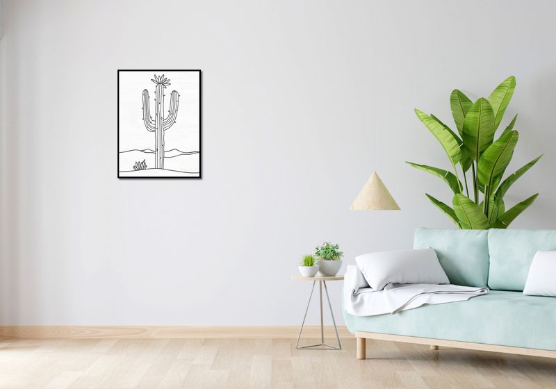 Plakat 50x65cm Pustynny Wielkolud zdjęcie 4