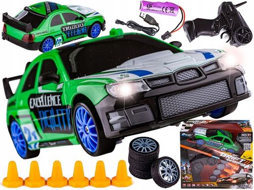 Samochód Do Drift Auto RC Drift 1:24 2,4 GHz 4WD Zdalnie Sterowane na PILOT na Arena.pl