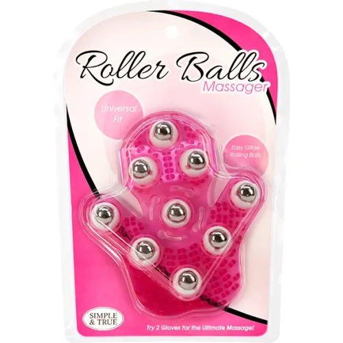 Masażer - PowerBullet Roller Balls Pink na Arena.pl