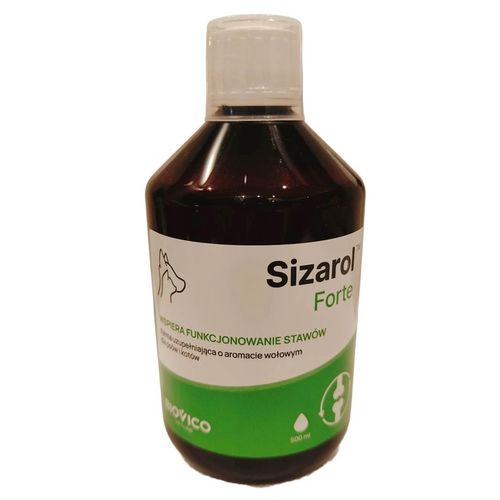 Suplementy dla psa Sizarol Forte płyn 500 ml + KOŚĆ PROSCIUTTO GRATIS!!! na Arena.pl