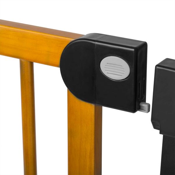 Barierka bramka zabezpieczająca czarna Nukido 718200 zdjęcie 4