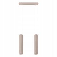 Lampa wisząca podwójna KARBON taupe SL.1773 SOLLUX