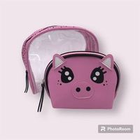 Kosmetyczka Dziecięca Świnka Różowa 2W1 Dla Dziewczynki