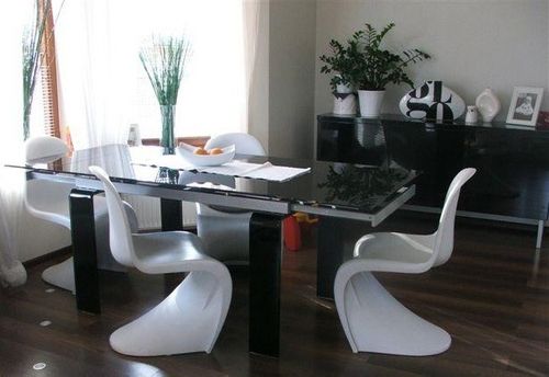 Krzesło hover białe  - polipropylen na Arena.pl