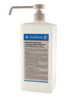 PŁYN DO DEZYNFEKCJI RĄK 1L STERILLHAND Z POMPKĄ DEZYNFEKCJA 30 SEKUND