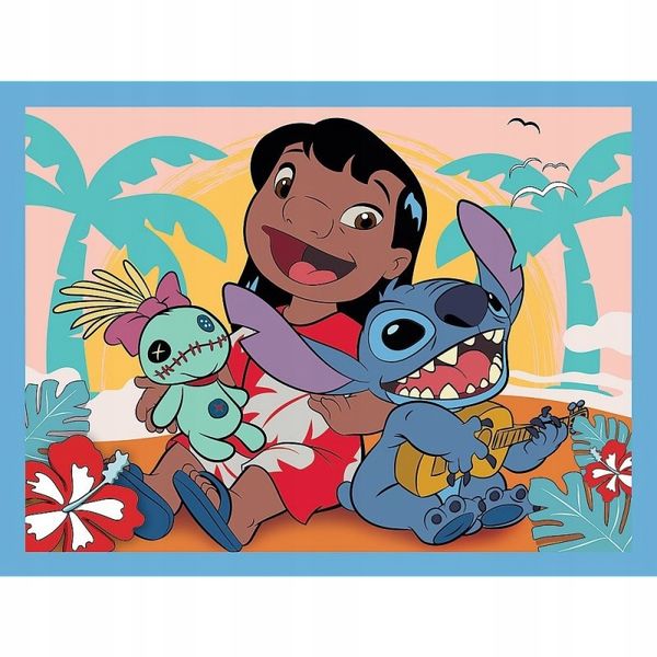 Puzzle 2W1+Memos Wesoły Dzien Lilo&Stitch 93585 zdjęcie 3
