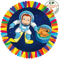 Opłatek na tort Ciekawski George