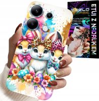 ETUI DO XIAOMI NOTE 13 PRO 5G - KRÓLICZKI, ŚWIĄTECZNE, KRÓLIK, WIELKANOC