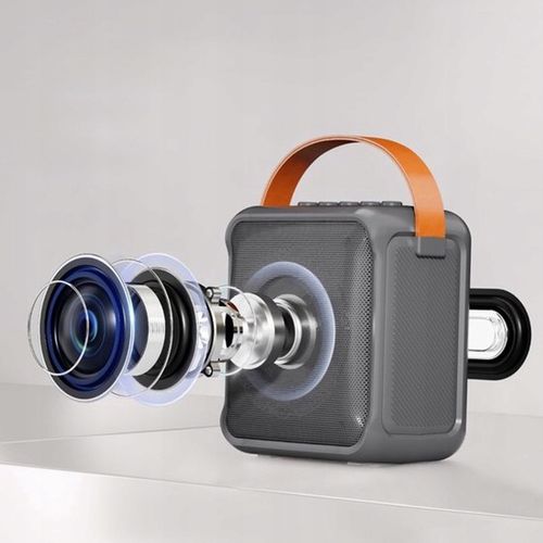 ZESTAW KARAOKE LED BLUETOOTH BEZPRZEWODOWY 2 MIKROFONY SOUNIX na Arena.pl