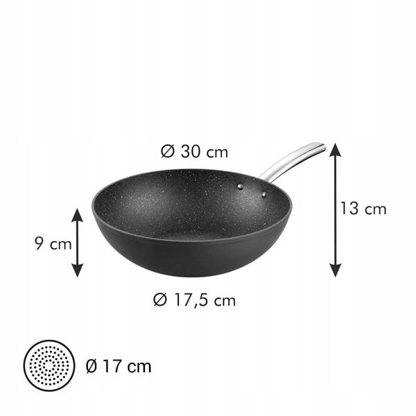 Wok PRESIDENT ø 30 cm zdjęcie 2