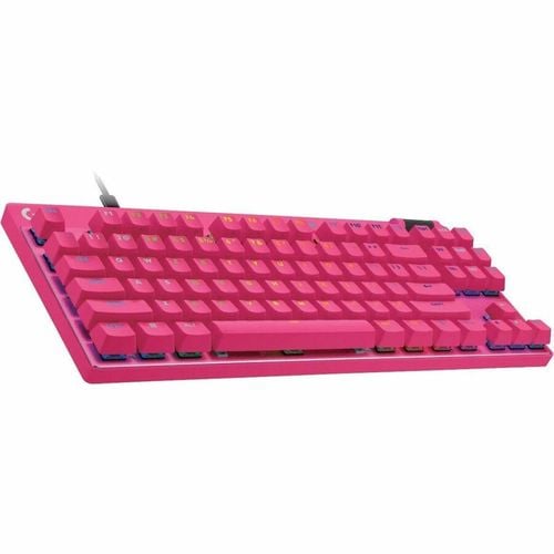 Klawiatura LOGITECH Pro X TKL Rapid Różowy na Arena.pl