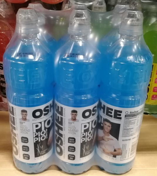 Oshee 750ml Isotonic - Multiwitamina Blue - paleta zdjęcie 1