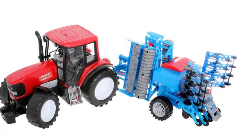 Traktor z siewnikiem zdjęcie 1