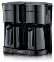 SEVERIN KA 9315 Ekspres przelewowy 2 DZBANKI TERMICZNE 2,0l Czarny