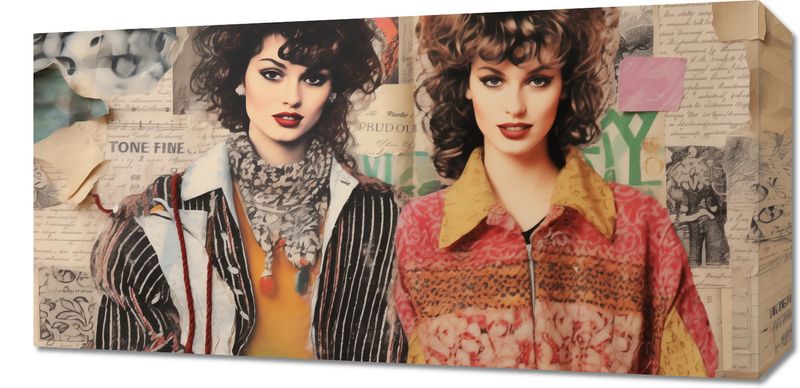 Obraz 60x30cm Ikony Stylu'80 zdjęcie 1