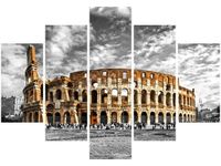 105CM 150CM OBRAZ 5 ELEM MAJESTATYCZNE KOLOSEUM DRUK